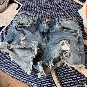 kendall and kylie denim shorts